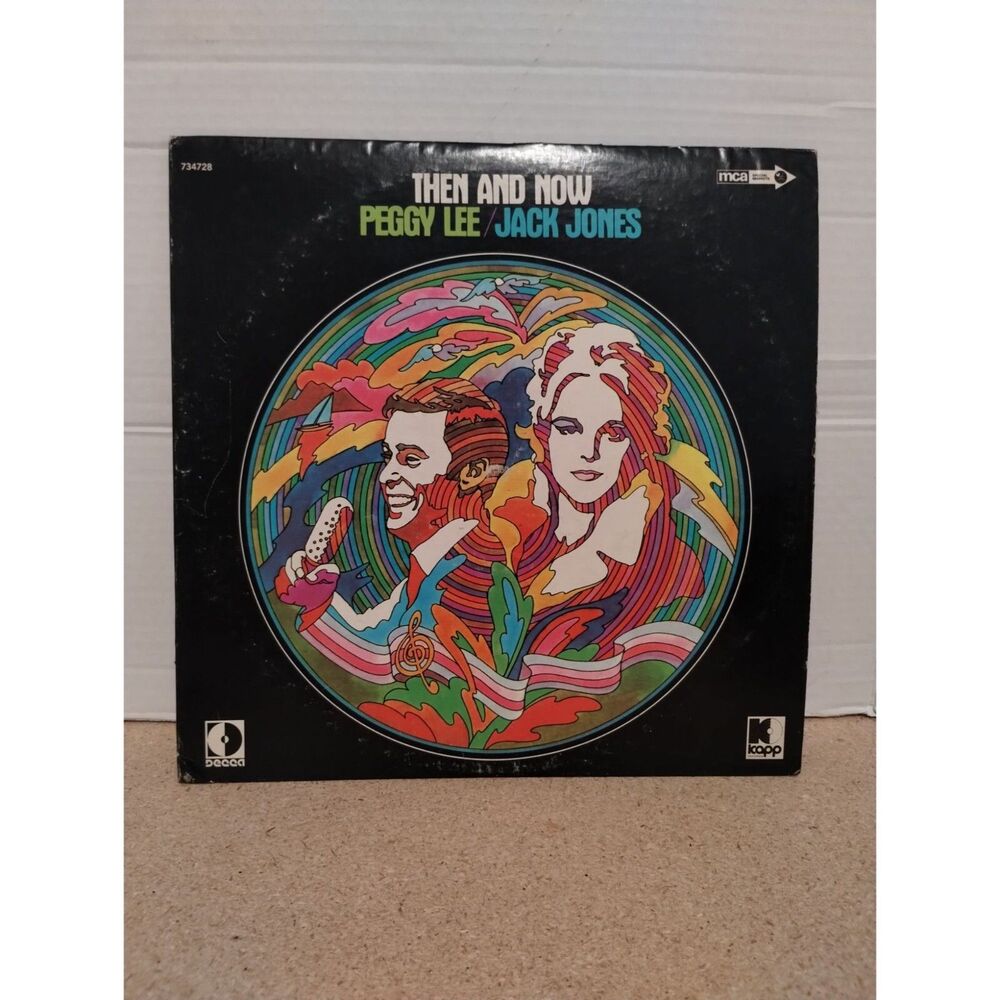 Peggy Lee & Jack Jones Then And Now 1970 MCA Special Markets 734728